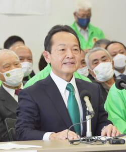 名護市長選、辺野古移設めぐり保革一騎打ち