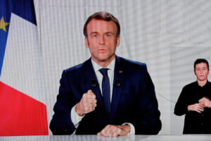 マクロン仏大統領（ＡＦＰ時事）