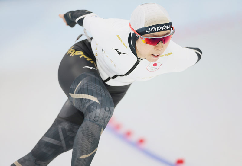 高木美帆が金メダル、無心の滑走で頂点