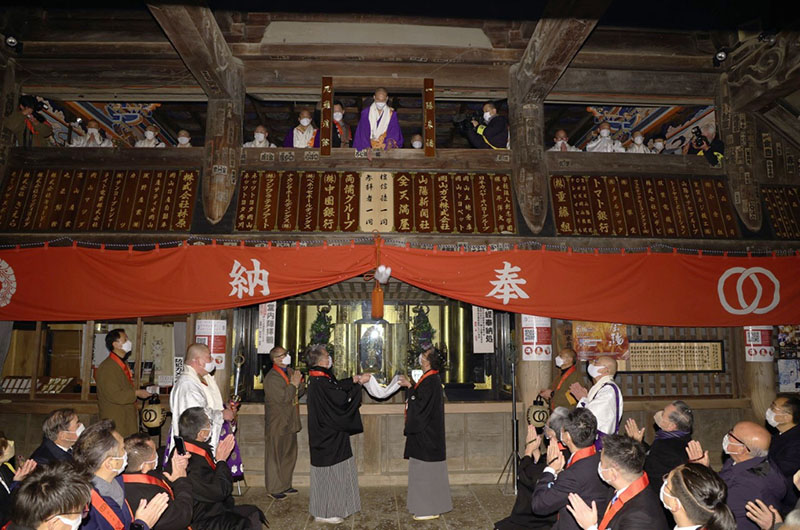 岡山の裸祭り、コロナで「宝木」の争奪はなし