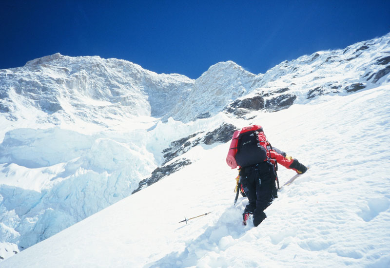 世界の巨壁に挑み続ける登山家の姿を追う