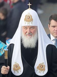 ロシア正教会トップのキリル総主教＝２０１８年１０月１４日、ミンスク（ＥＰＡ時事）