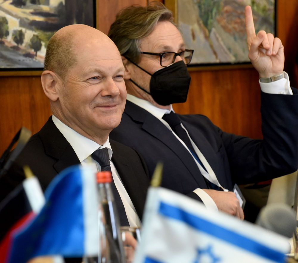 ドイツのショルツ首相（UPI）