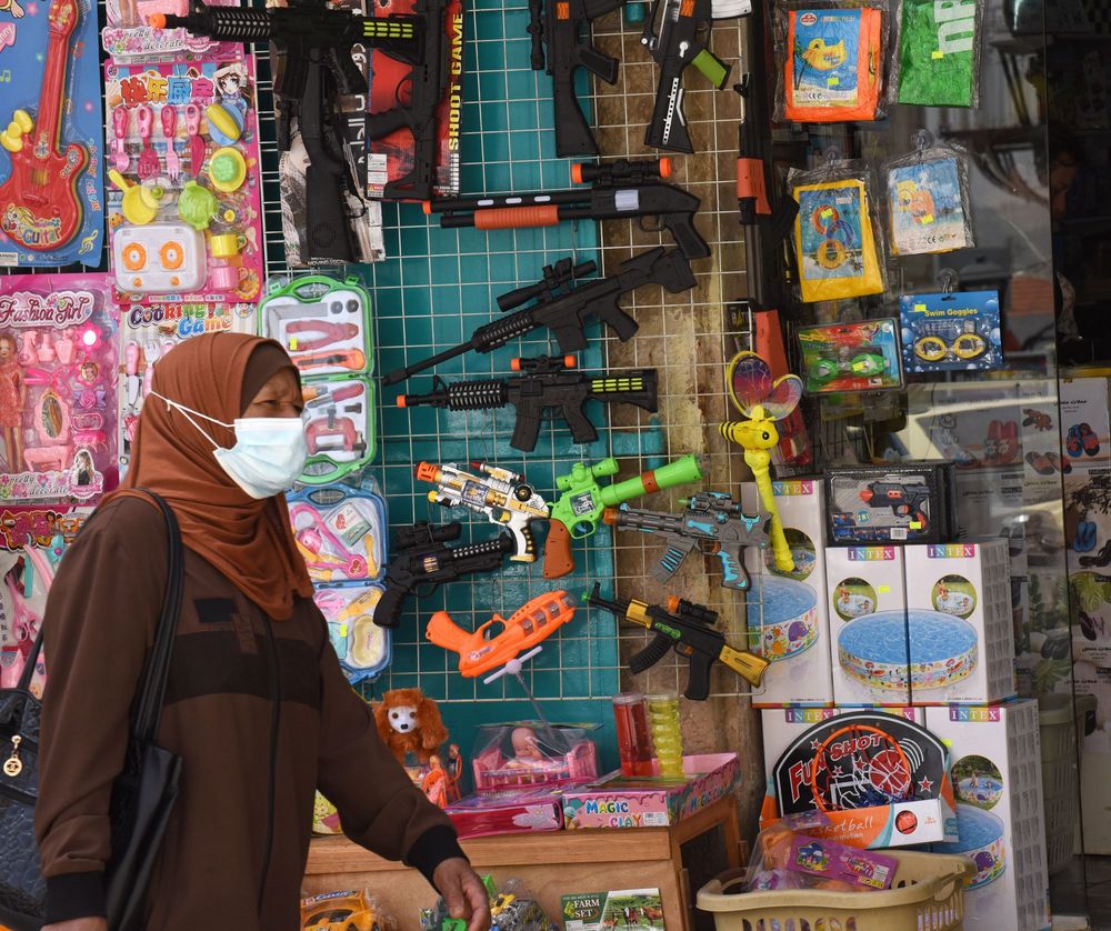 パレスチナの様子(UPI)