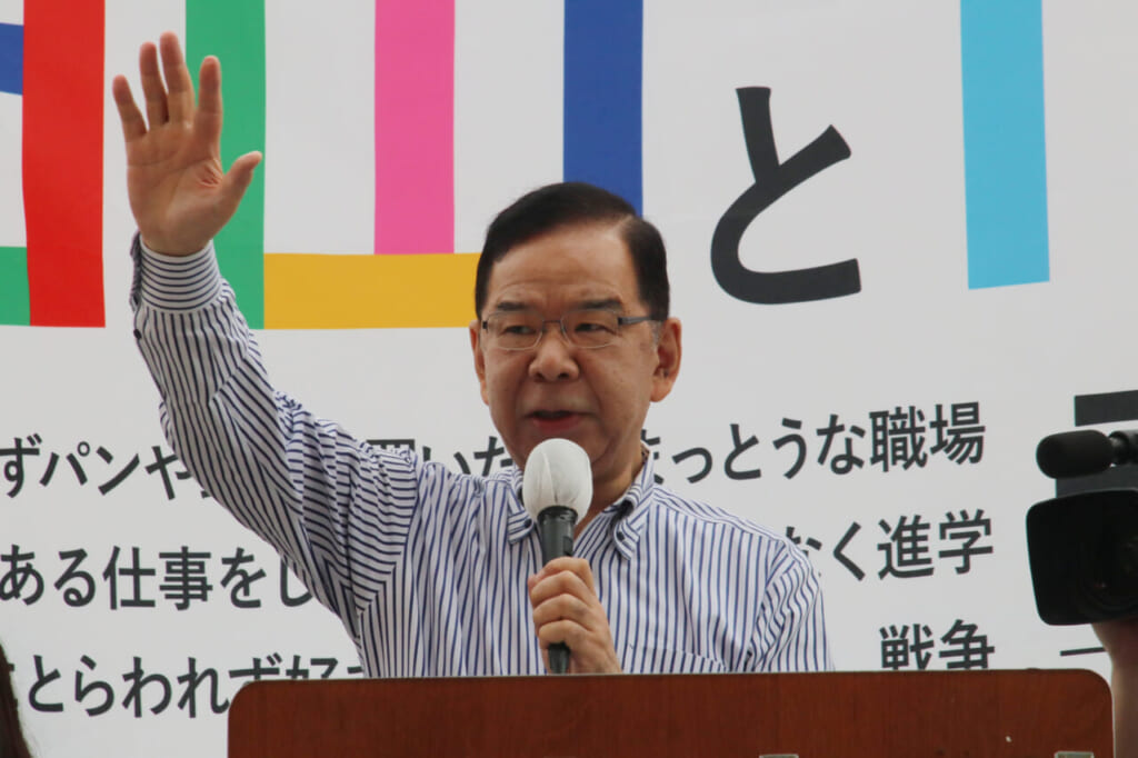 日本共産党の志位委員長